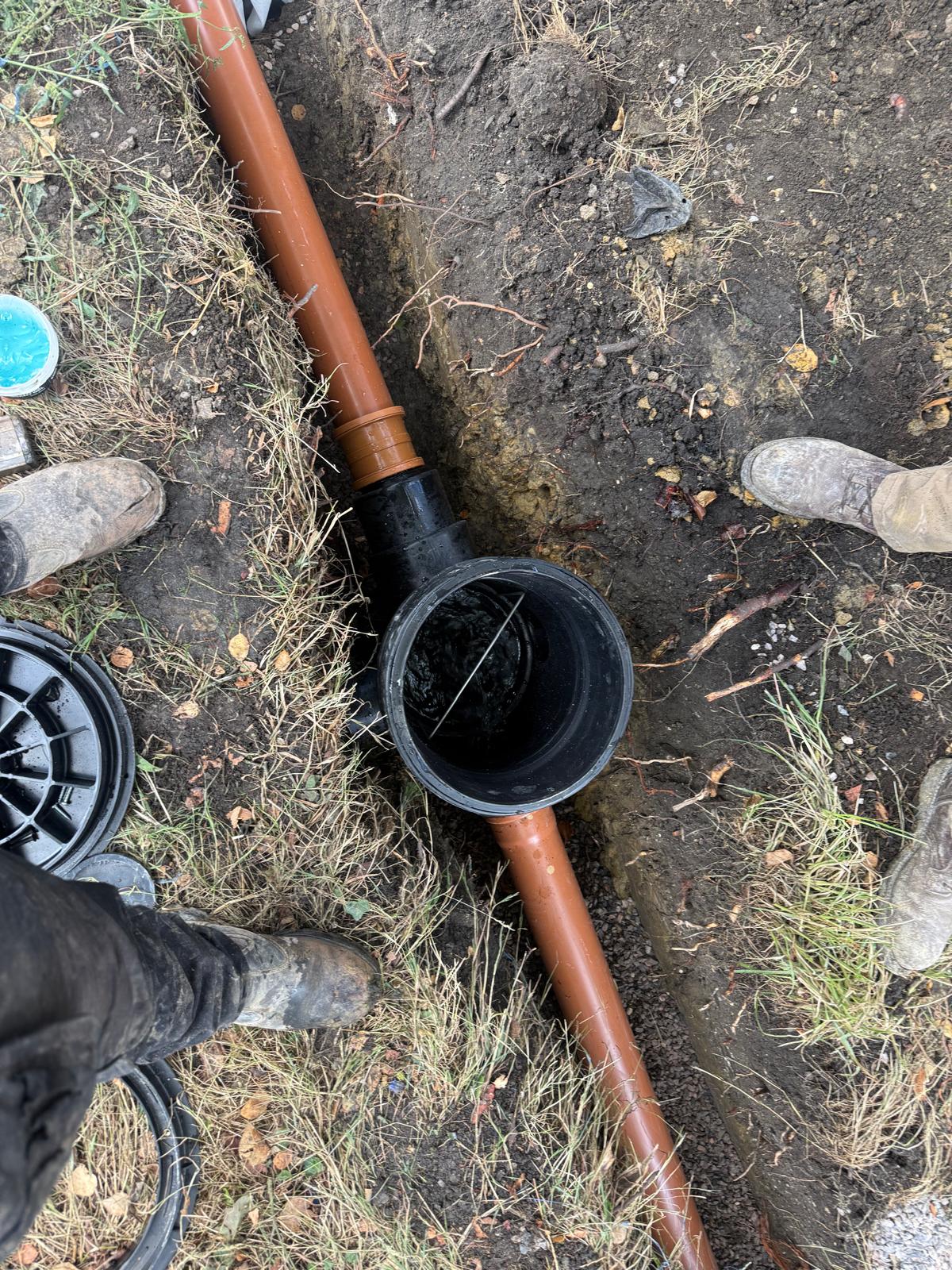 Groundworks and drainage in Somerset